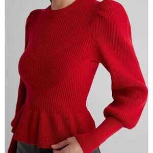 Express Red NWT Cable Knit Sweater